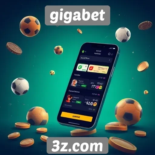 Exploração das funcionalidades do aplicativo gigabet