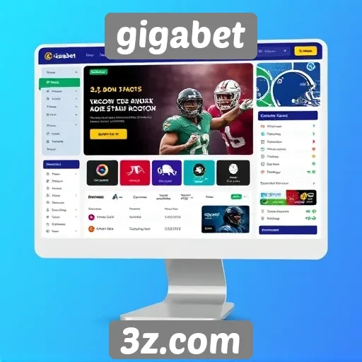 Jogadores elogiam a interface amigável do site Gigabet