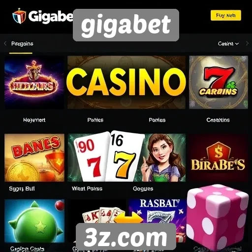 jogos de cassino virtuais no gigabet